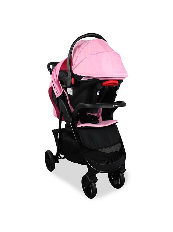 Coche Bebesit Travel Sytem Sienna Pink 4