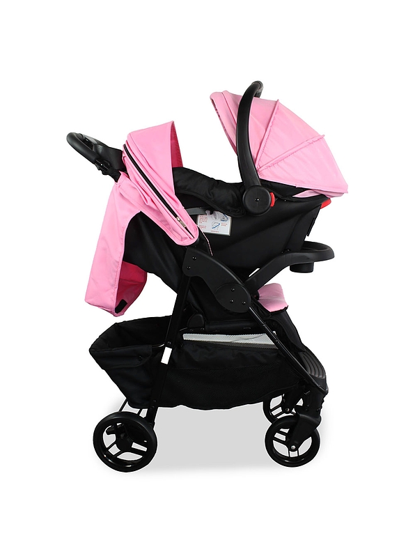 Coche Bebesit Travel Sytem Sienna Pink 8
