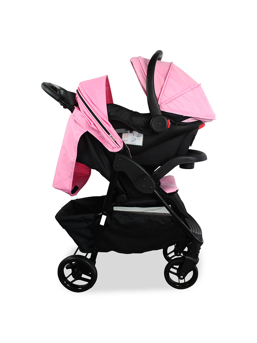 Coche Bebesit Travel Sytem Sienna Pink 8