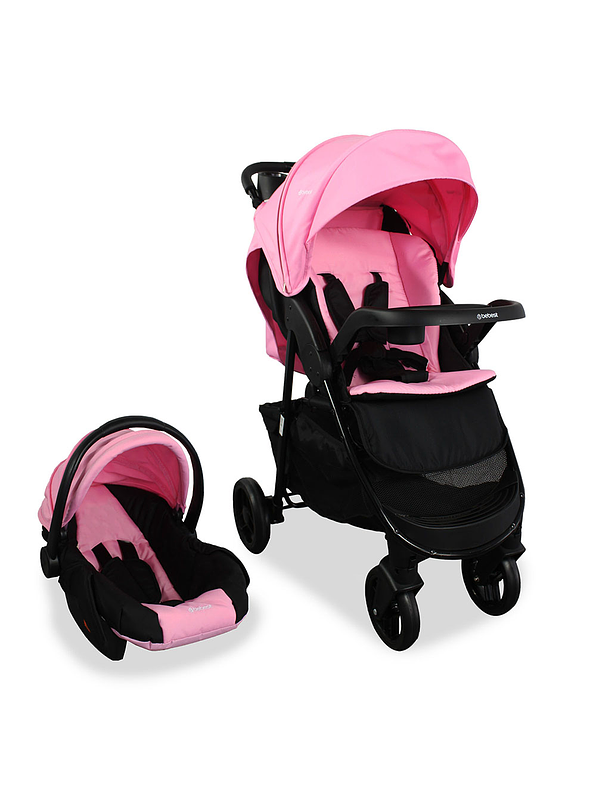 Coche Bebesit Travel Sytem Sienna Pink 1