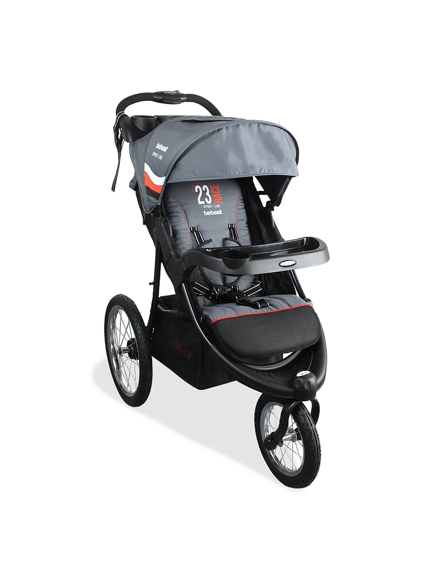 Coche Bebesit Travel Sytem Jogger X7 Sport Gray 4 en 1 3
