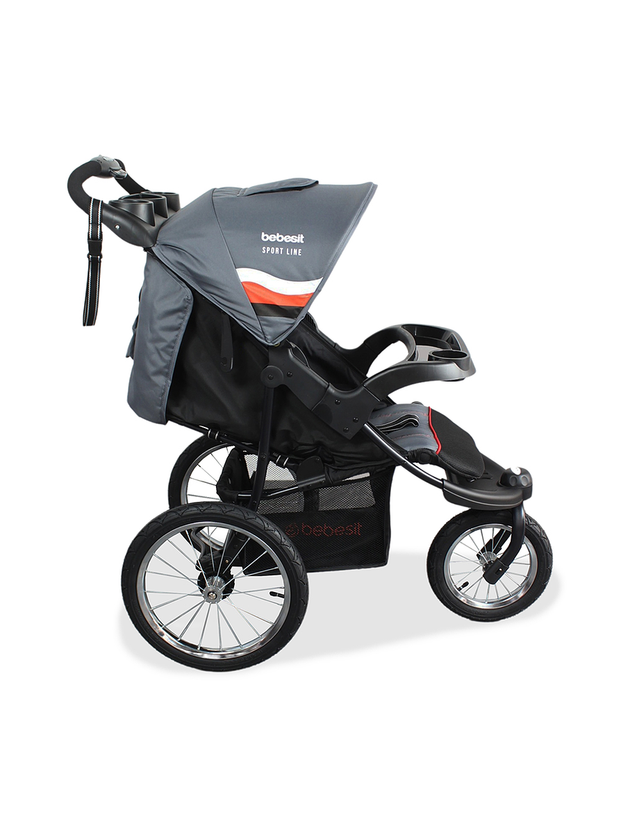 Coche Bebesit Travel Sytem Jogger X7 Sport Gray 4 en 1 6