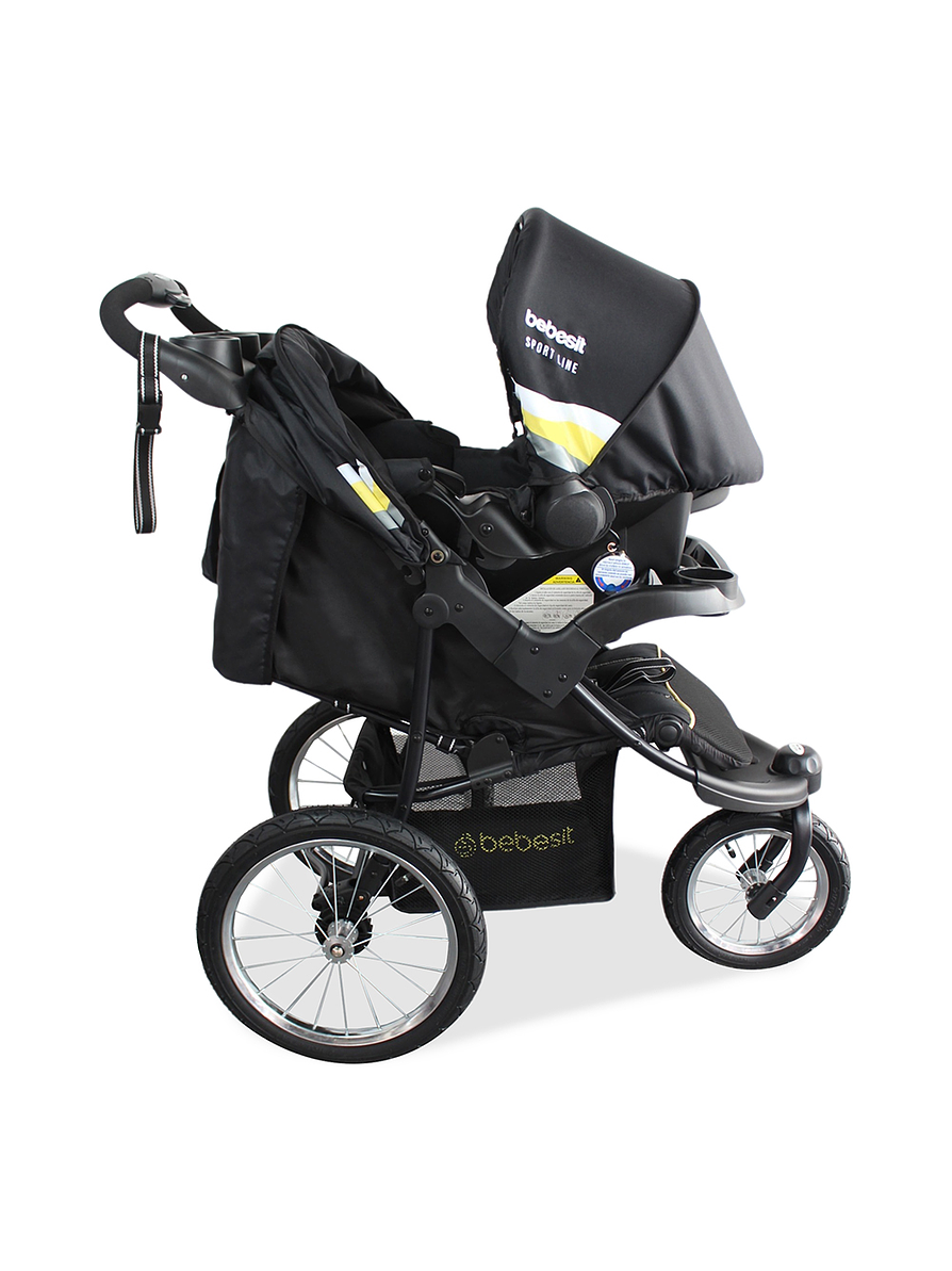 Coche Bebesit Travel Sytem Jogger X7 Sport Black 4 en 1 2