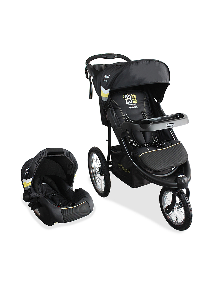 Coche Bebesit Travel Sytem Jogger X7 Sport Black 4 en 1 1