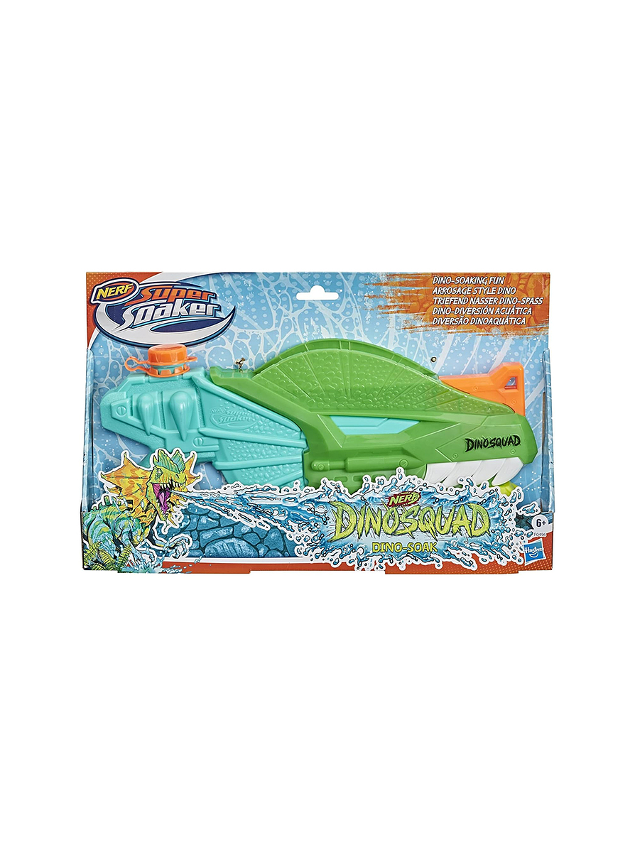 Nerf Lanzador De Agua Super Soaker Dinosquad 1