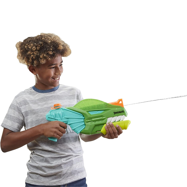 Nerf Lanzador De Agua Super Soaker Dinosquad 4