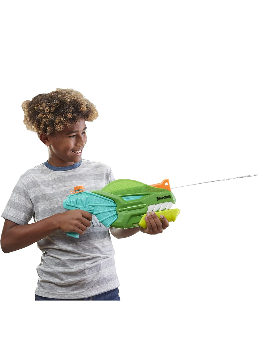 Nerf Lanzador De Agua Super Soaker Dinosquad 4
