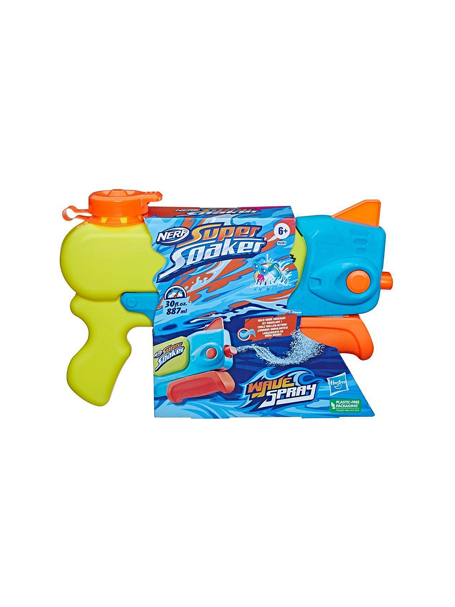 Nerf Lanzador De Agua Super Soaker Wave Spay  1