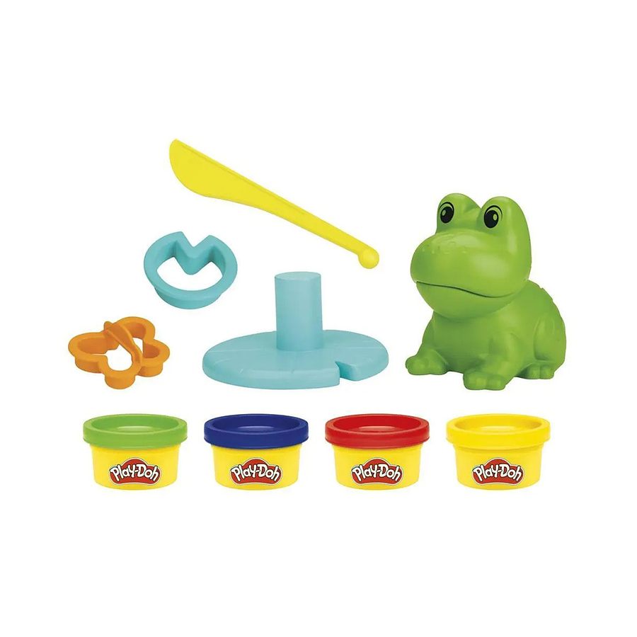 Play-Doh Primeras Creaciones Con La Rana Y Los Colores  2