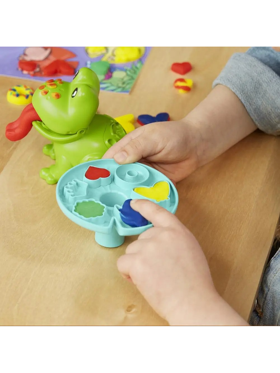 Play-Doh Primeras Creaciones Con La Rana y los colores  6