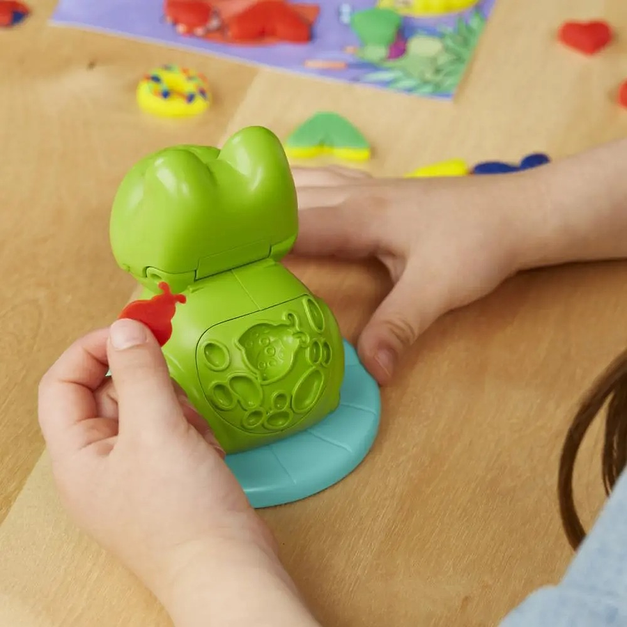 Play-Doh Primeras Creaciones Con La Rana Y Los Colores  8