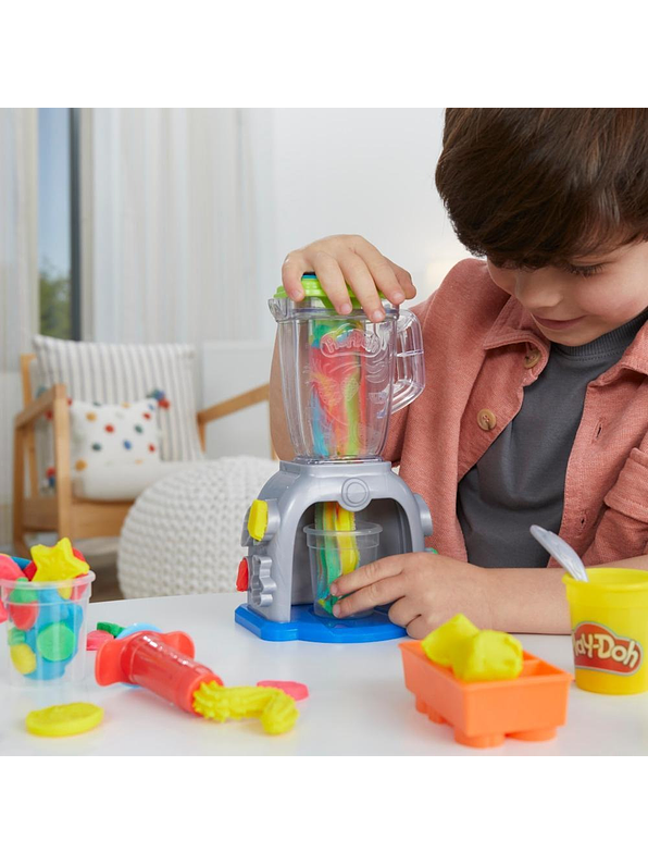 Play-Doh Licuadora De Batidos Coloridos  5