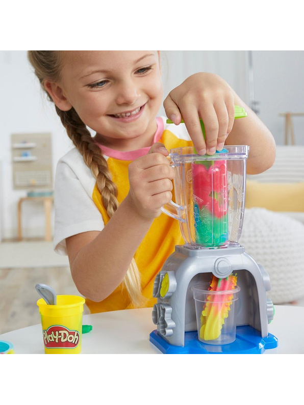 Play-Doh Licuadora De Batidos Coloridos  7