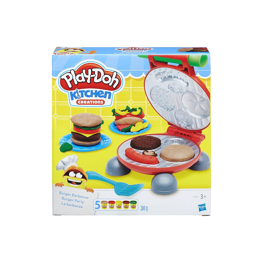 Play-Doh Set De Hamburguesas  1