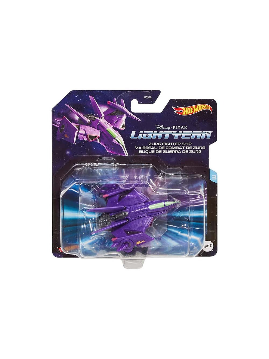 Hot Wheels Character Cars LightYear Starship 3