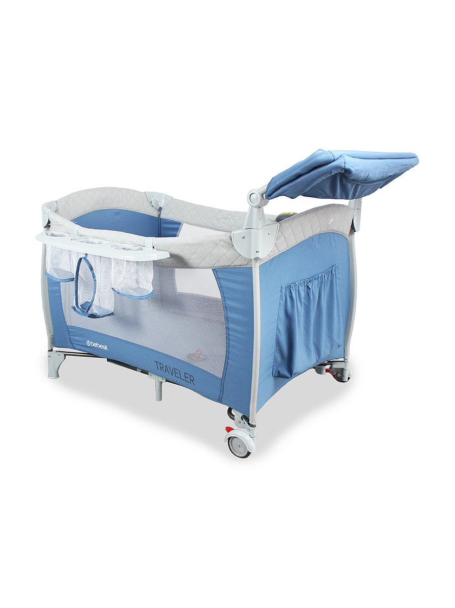 Cuna Corral Traveller Blue 5