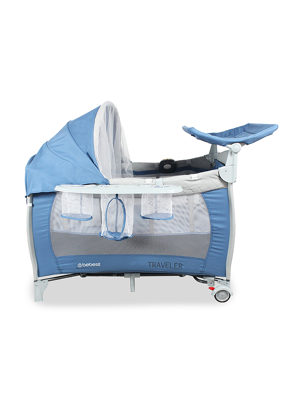 Cuna Corral Traveller Blue 7