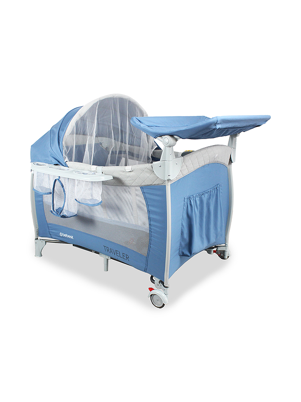 Cuna Corral Traveller Blue 1