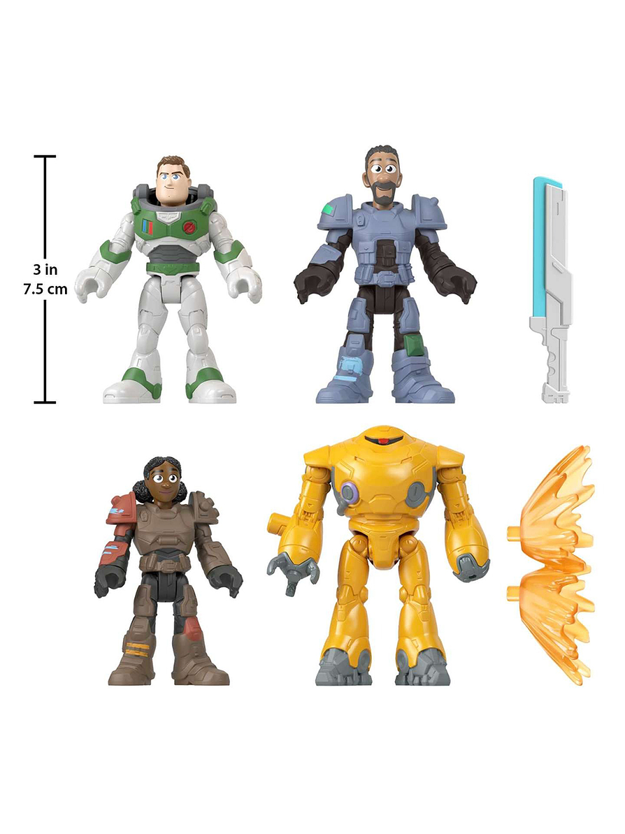  Imaginext Lightyear Multipack 4