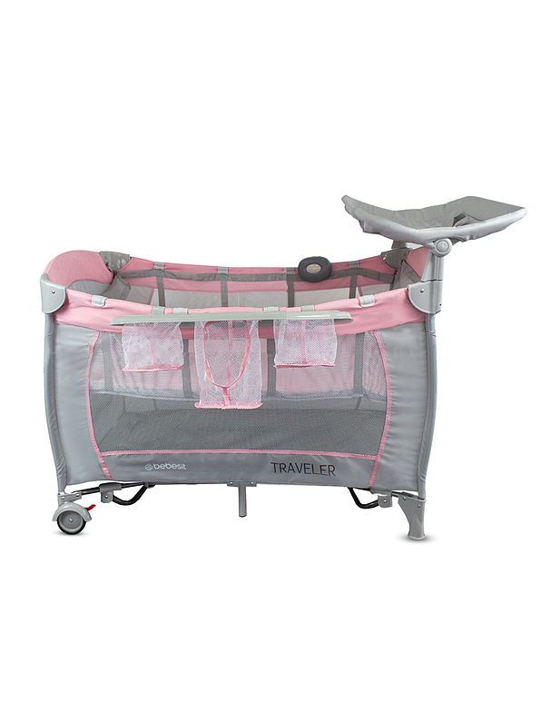 Cuna Corral Traveller Pink 5