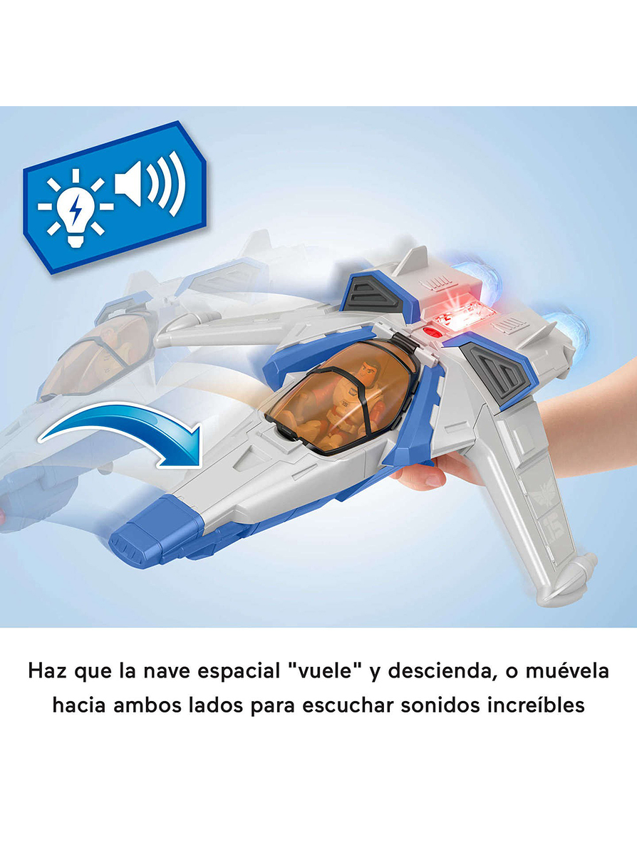Imaginext Lightyear Nave Espacial Deluxe  5