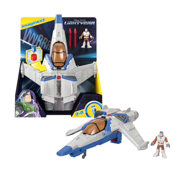 Imaginext Lightyear Nave Espacial Deluxe  2