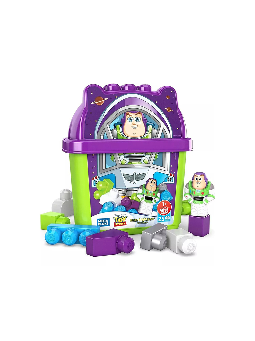 Cubeta Mega Bloks Buzz Lightyear 2