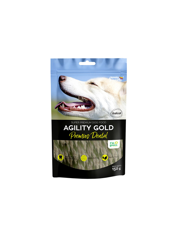 Agility Gold Snack Seco Para Perro Premio Dental X 150 Gr 1