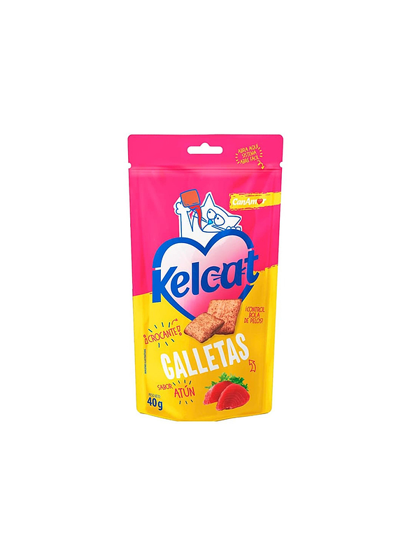 Galletas Para Gatos Kelcat Atun X 40 Gr 1