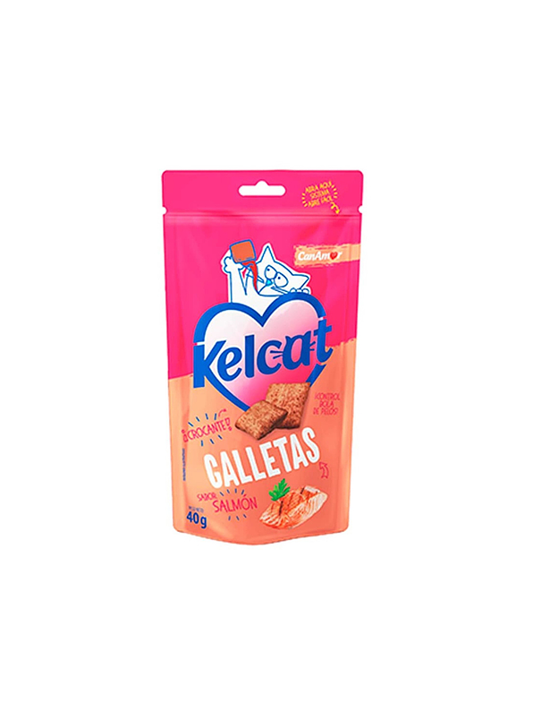 Galletas Para Gatos Kelcat Salmon X 40 Gr 1