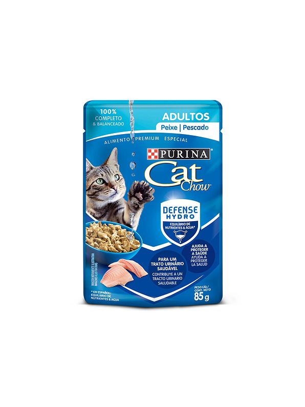 Purina Catchow Adultos Pescado X 85 Gr 1
