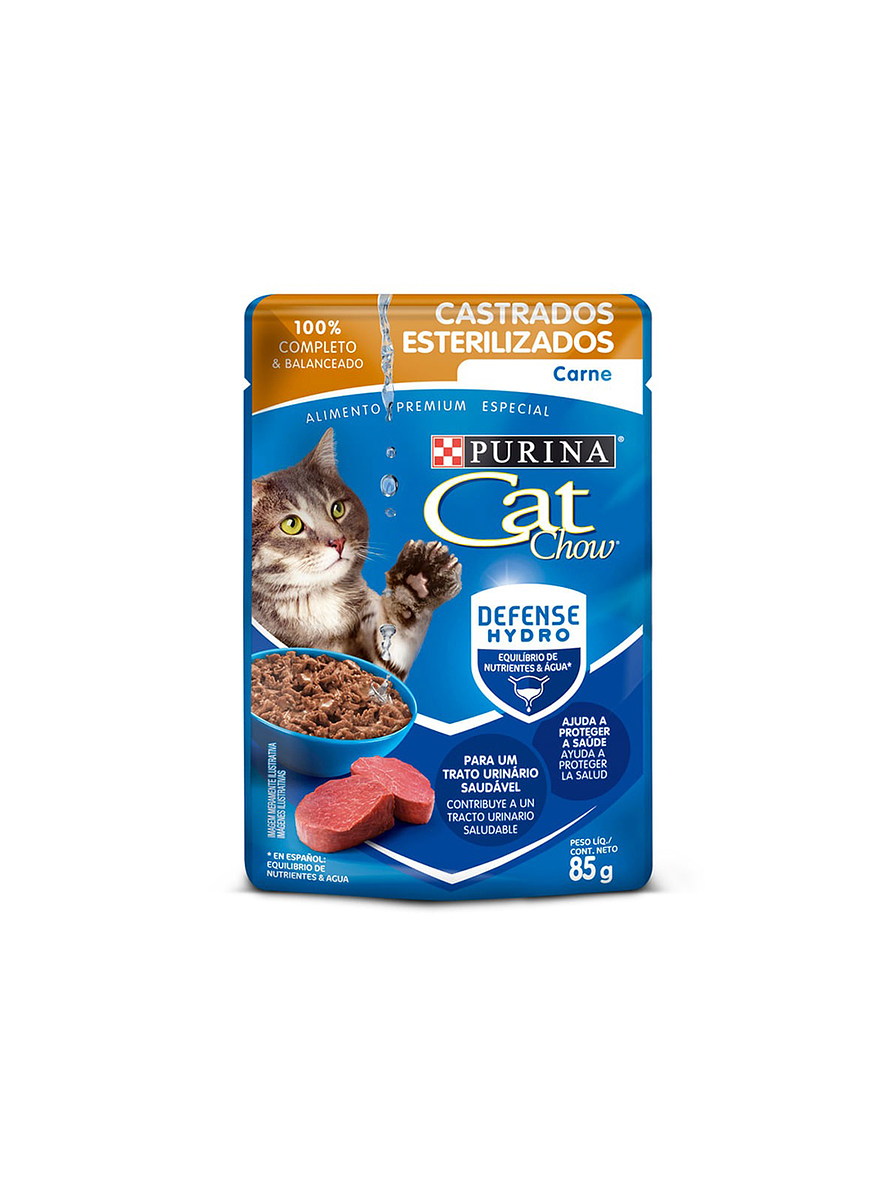 Purina Catchow Esterilizado Carne X 85 Gr 1