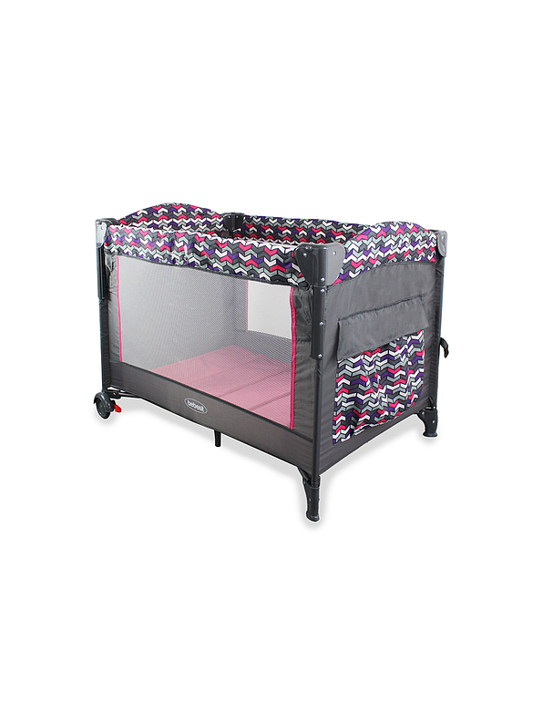 Cuna Corral Baby Colecho Sleep Pink 3