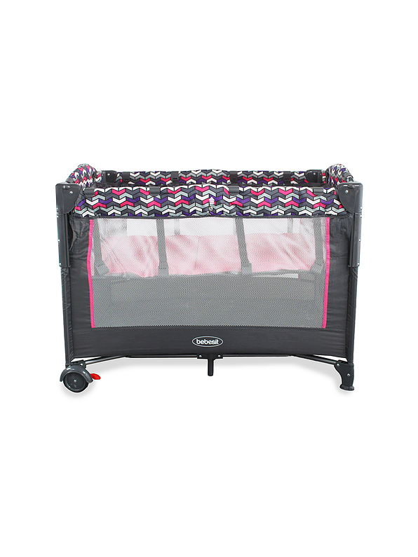 Cuna Corral Baby Colecho Sleep Pink 4
