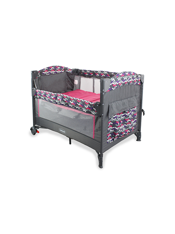 Cuna Corral Baby Colecho Sleep Pink 7