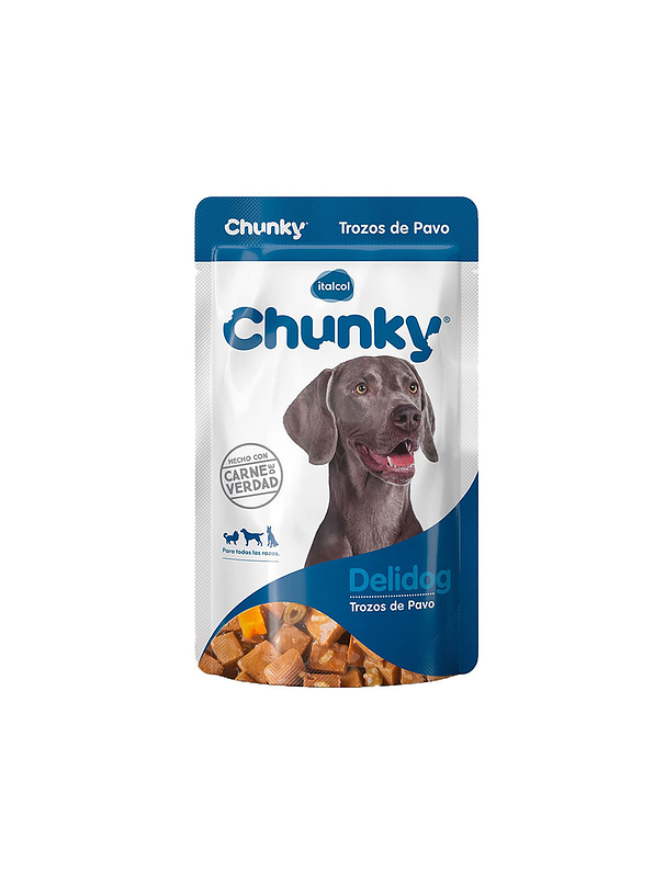 Chunky Delidog Trozos De Pavo X 100 Gr 1