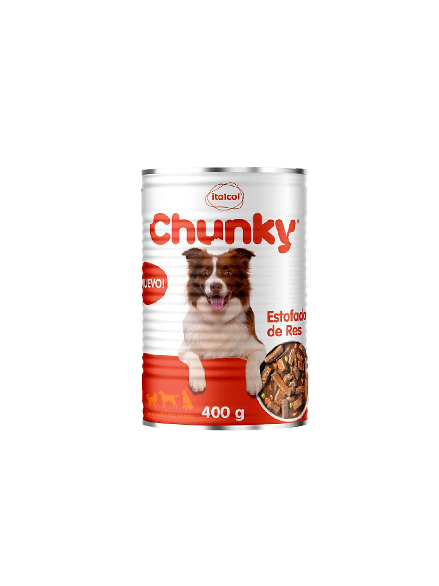 Chunky Estofado De Res Pote X 400 Gr 1