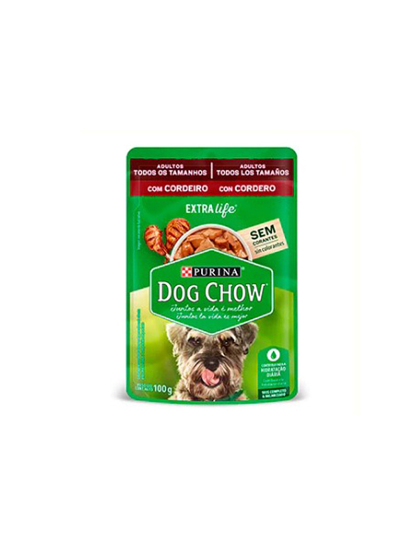 Purina Dogchow Adultos Todos Los Tamaño Cordero X 100 Gr 1