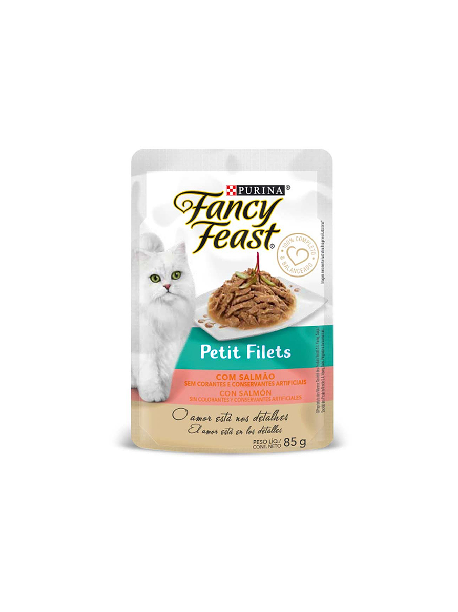 Purina Fancy Feast Petit Filets Salmon X 85 Gr 1