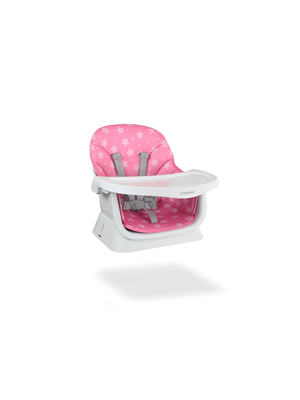 Silla Comedor Baby Elite Dinner Pink 5 en 1 7