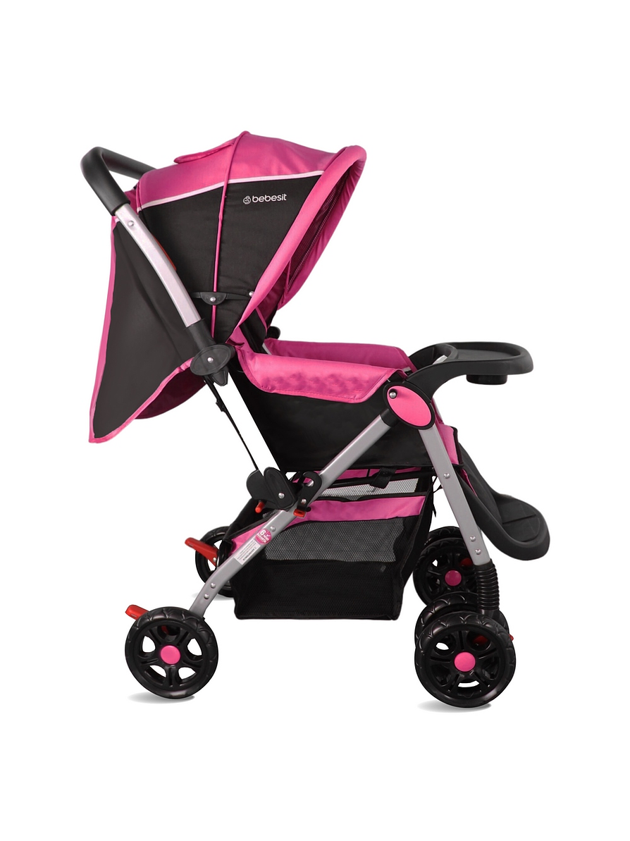 Coche Bebesit Napoli Pink 3