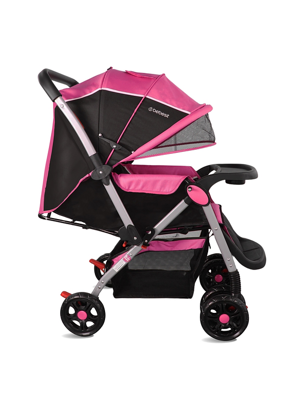 Coche Bebesit Napoli Pink 2