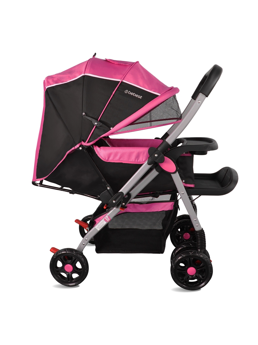 Coche Bebesit Napoli Pink 4