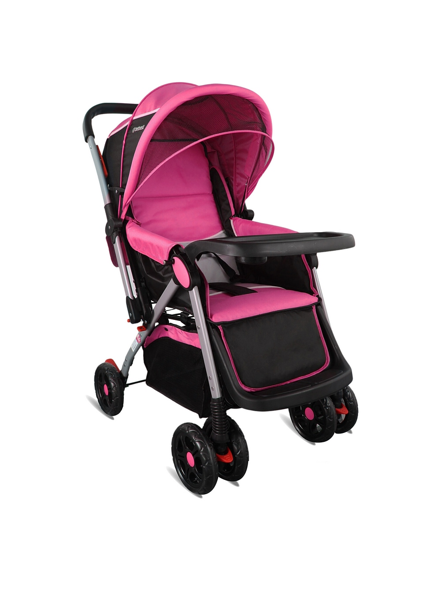 Coche Bebesit Napoli Pink 5