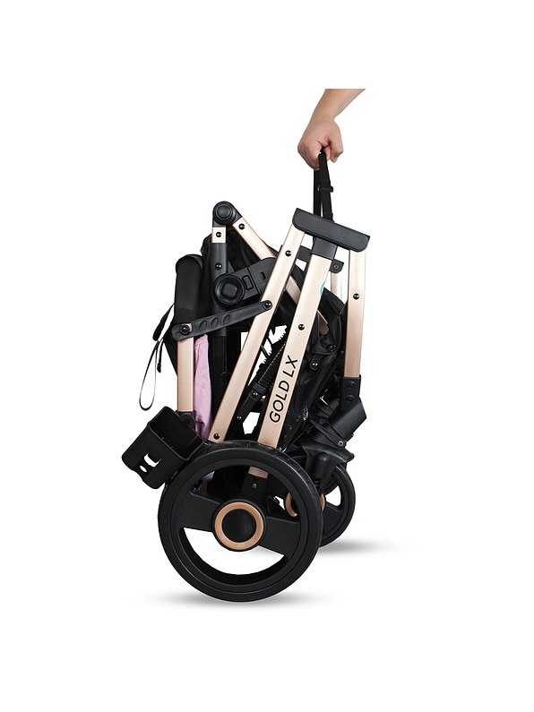 Coche Bebesit Travel System Gold LX Black 15
