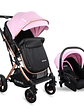 Coche Bebesit Travel System Gold LX Pink - Miniatura 1
