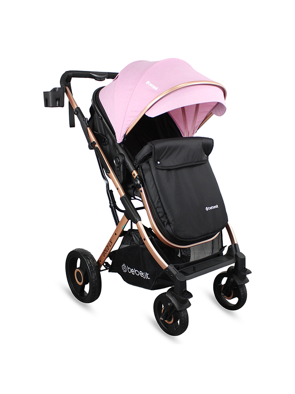 Coche Bebesit Travel System Gold LX Pink 3