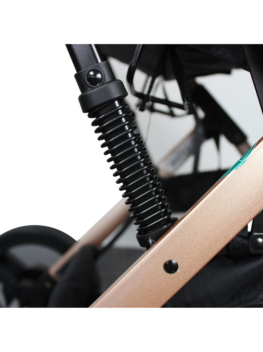 Coche Bebesit Travel System Gold LX Pink 11