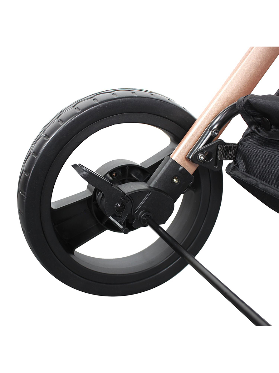 Coche Bebesit Travel System Gold LX Pink 12