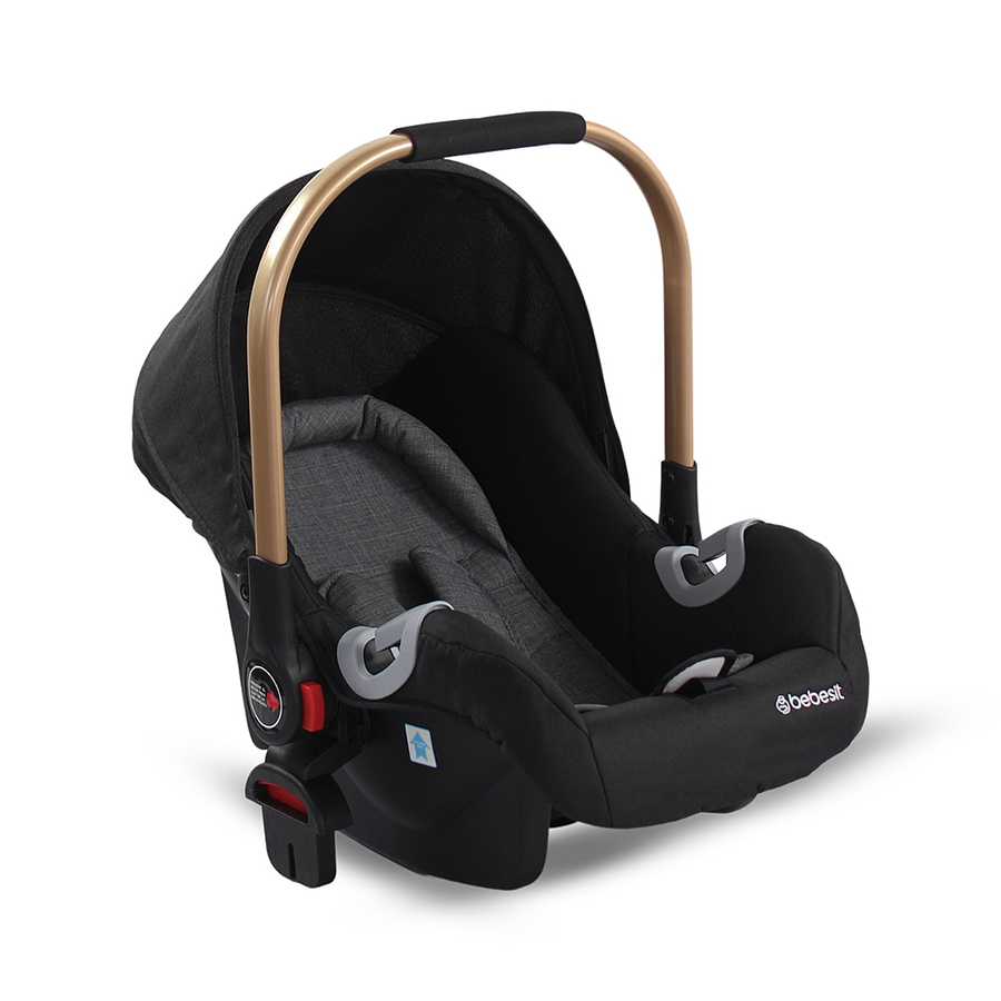 Coche Bebesit Travel System Spring Gold Black 12